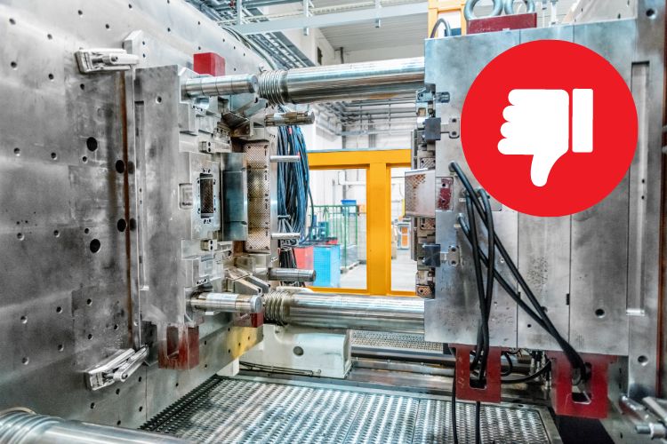 Cons of Injection Molding