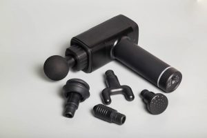 percussion,massager,of,deep,muscle,tissues,for,athletes,,relaxes.,close